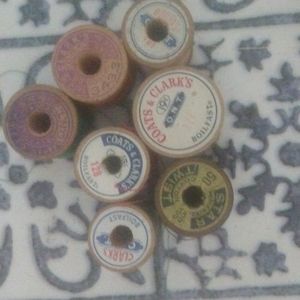 Vintage wooden coats and Clarks brand